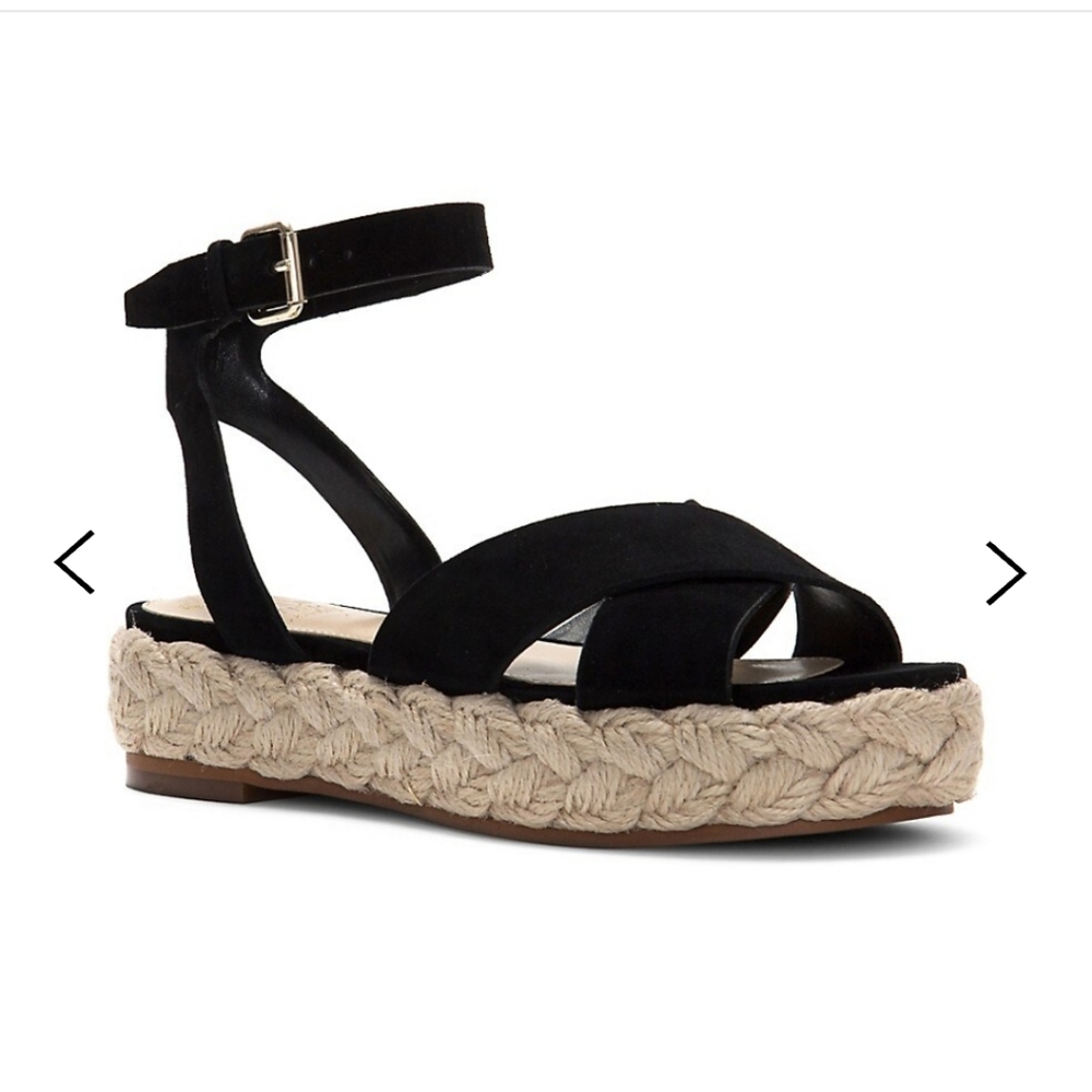 Vince Camuto Delindan Leather Espadrilles